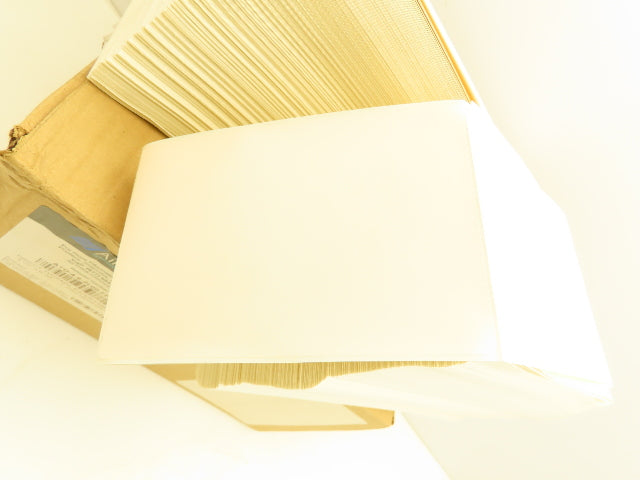 Air Track ATD-4-6-2000-FF Direct Thermal Shipping Labels 4x6" Fanfold 4000ct