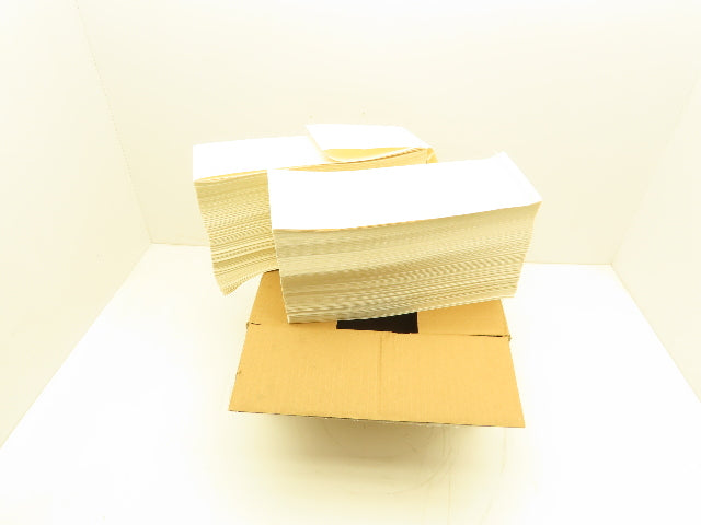 Air Track ATD-4-6-2000-FF Direct Thermal Shipping Labels 4x6" Fanfold 4000ct