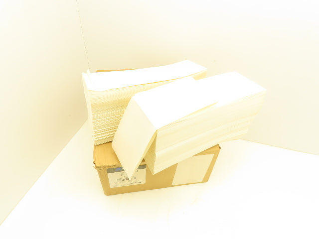Air Track ATD-4-6-2000-FF Direct Thermal Shipping Labels 4x6" Fanfold 4000ct
