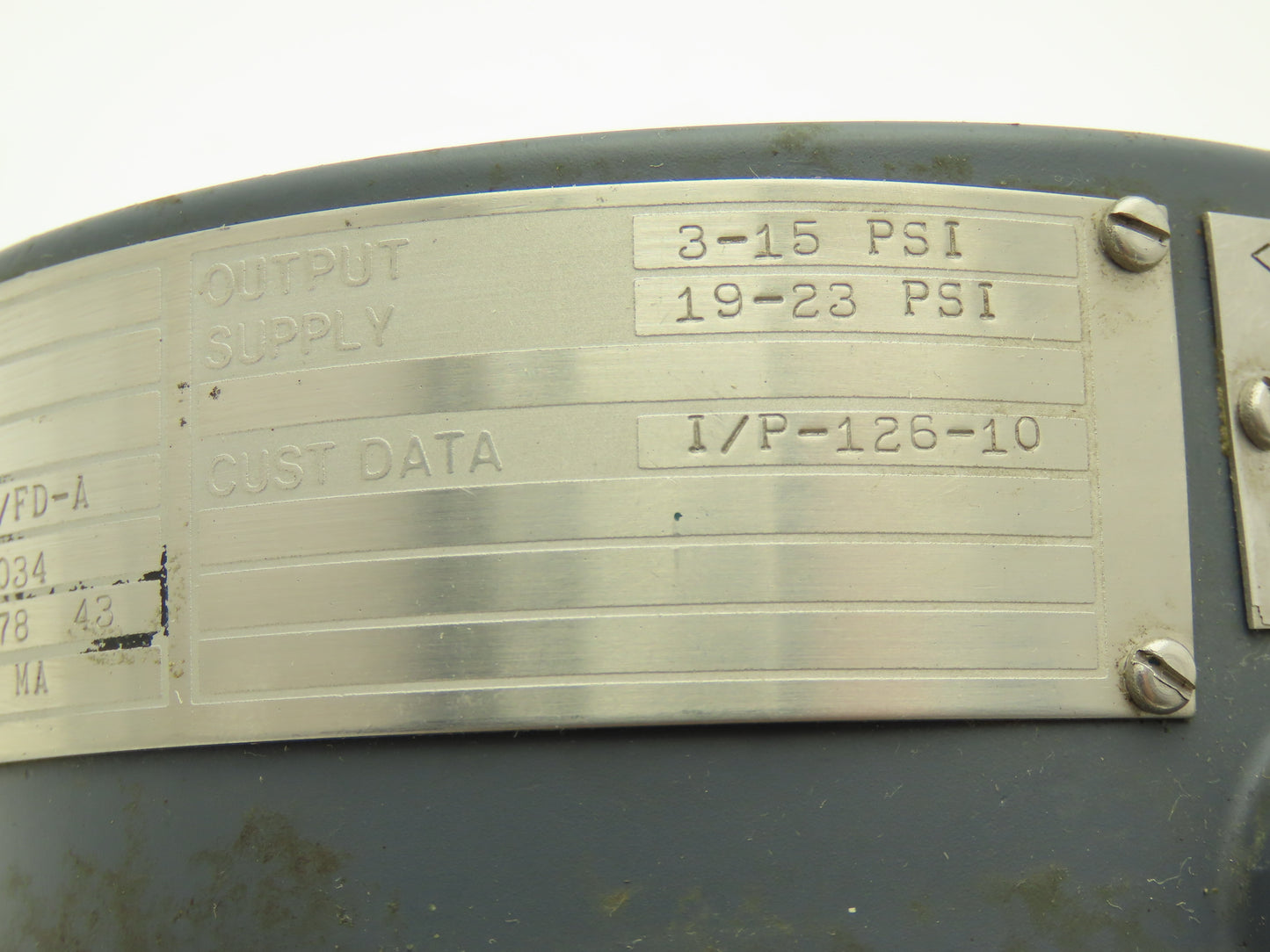 Foxboro E69F-TI2-JS Current To Air Converter Transducer 3-15psi In 19-23psi Out