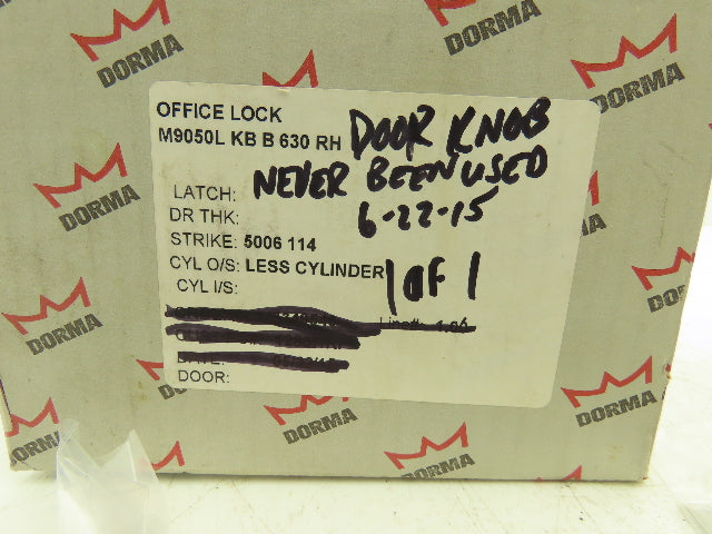 Dorma M9000 Series Office Lock Door Knob