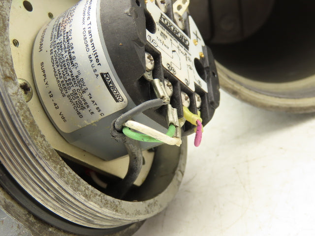 Foxboro E94-Q23L Temperature Transmitter 50-150°F 30vdc Haz Loc 3.5" Probe