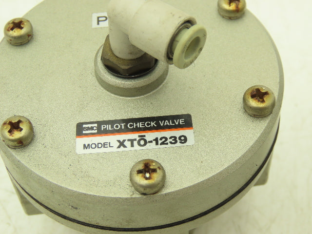 SMC XTO-1239 Pneumatic Cylinder Pilot Check Valve Rc 1/2"  Lot of 6
