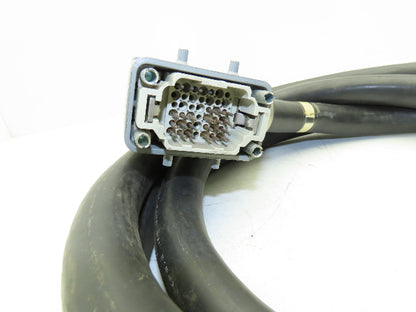 Harting Jet Kowa Denko 10' Cable 300V 42-Pin M-F Connector 25 Pins Wired