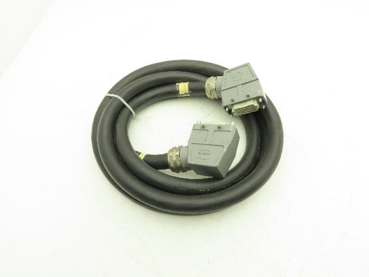 Harting Jet Kowa Denko 10' Cable 300V 42-Pin M-F Connector 25 Pins Wired