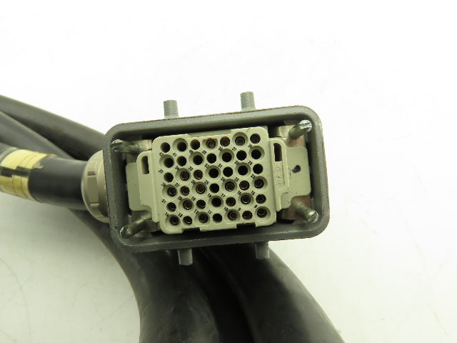 Harting Jet Kowa Denko 10' Cable 300V 42-Pin M-F Connector 25 Pins Wired