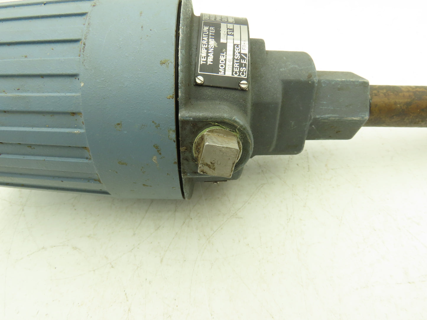 Foxboro E94-Q14L Temperature Transmitter 200-400°F 30VDC Haz Loc 4" Probe