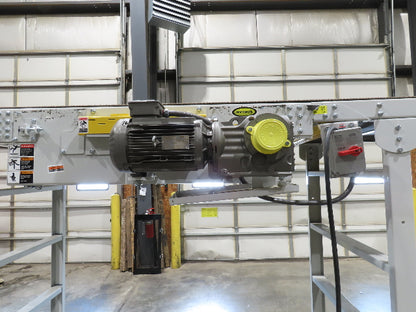 Hytrol HSS 43"x 17' Slider Bed Conveyor 41" Belt 3Hp 3PH Center Drive 165fpm