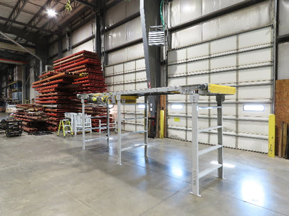 Hytrol HSS 43"x 17' Slider Bed Conveyor 41" Belt 3Hp 3PH Center Drive 165fpm