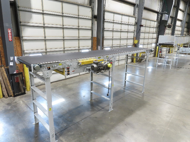 Hytrol HSS 43"x 17' Slider Bed Conveyor 41" Belt 3Hp 3PH Center Drive 165fpm