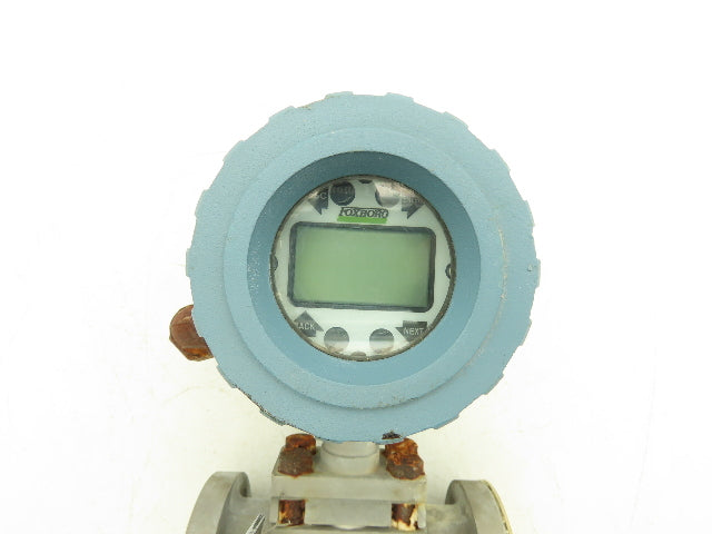 Foxboro F-D3QS1SFTJF Model 83 Vortex Flowmeter Digital Readout 12.5-42VDC 3/4"