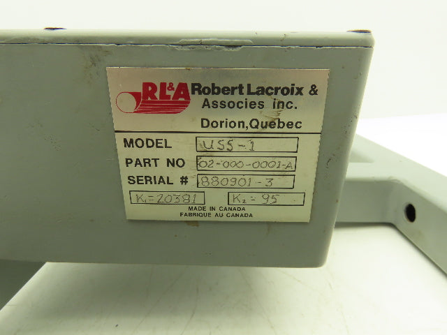 Robert Lacroix & Associes USS-1 Frame with 2 Ultrasonic Sensors & Control Box
