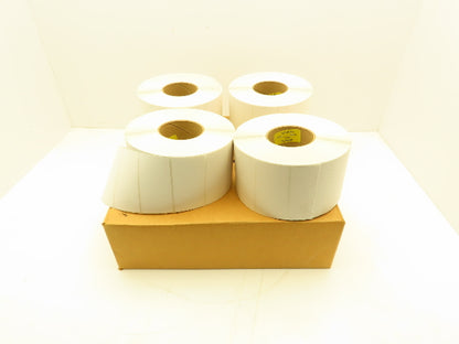 ZZS13792 Direct Thermal Labels 4x2" Barcode Stickers 4 Roll 12000ct