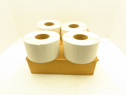 ZZS13792 Direct Thermal Labels 4x2" Barcode Stickers 4 Roll 12000ct