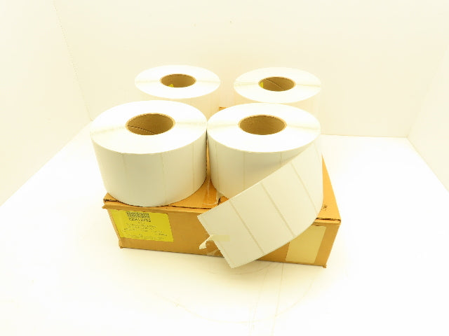 ZZS13792 Direct Thermal Labels 4x2" Barcode Stickers 4 Roll 12000ct