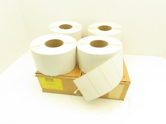 ZZS13792 Direct Thermal Labels 4x2" Barcode Stickers 4 Roll 12000ct