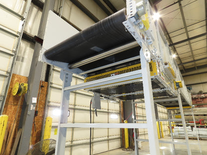 Hytrol HSS 43"x 23' 9" Slider Bed Conveyor 41" Belt 3Hp 3PH Center Drive 165fpm