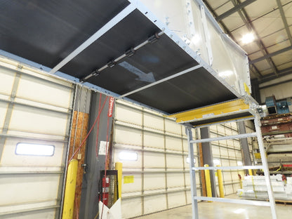 Hytrol HSS 43"x 23' 9" Slider Bed Conveyor 41" Belt 3Hp 3PH Center Drive 165fpm