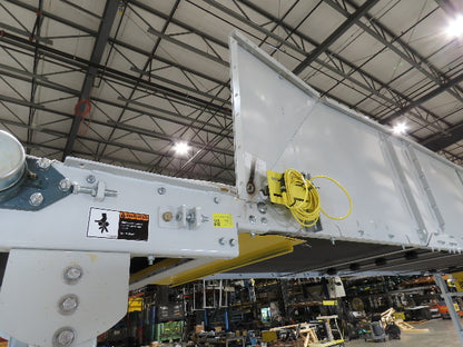 Hytrol HSS 43"x 23' 9" Slider Bed Conveyor 41" Belt 3Hp 3PH Center Drive 165fpm