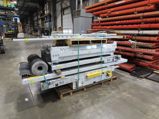 Hytrol HSS 43"x 23' 9" Slider Bed Conveyor 41" Belt 3Hp 3PH Center Drive 165fpm