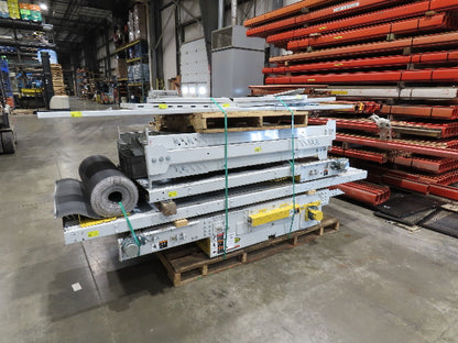 Hytrol HSS 43"x 23' 9" Slider Bed Conveyor 41" Belt 3Hp 3PH Center Drive 165fpm