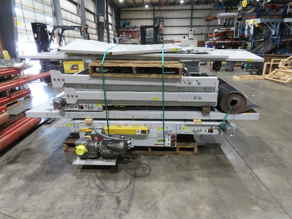 Hytrol HSS 43"x 23' 9" Slider Bed Conveyor 41" Belt 3Hp 3PH Center Drive 165fpm