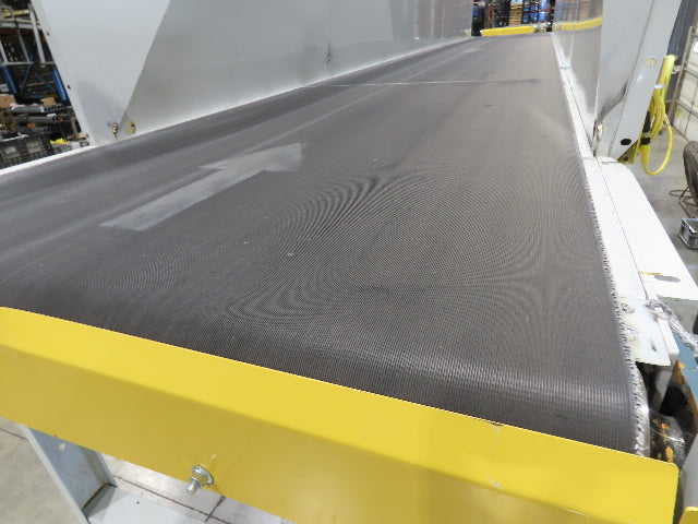 Hytrol HSS 43"x 23' 9" Slider Bed Conveyor 41" Belt 3Hp 3PH Center Drive 165fpm