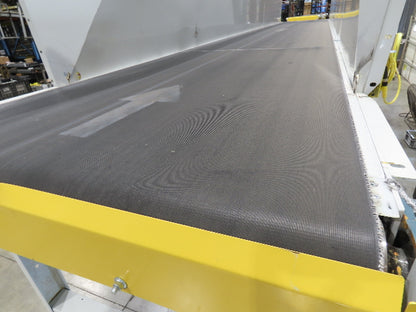 Hytrol HSS 43"x 23' 9" Slider Bed Conveyor 41" Belt 3Hp 3PH Center Drive 165fpm