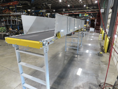 Hytrol HSS 43"x 23' 9" Slider Bed Conveyor 41" Belt 3Hp 3PH Center Drive 165fpm