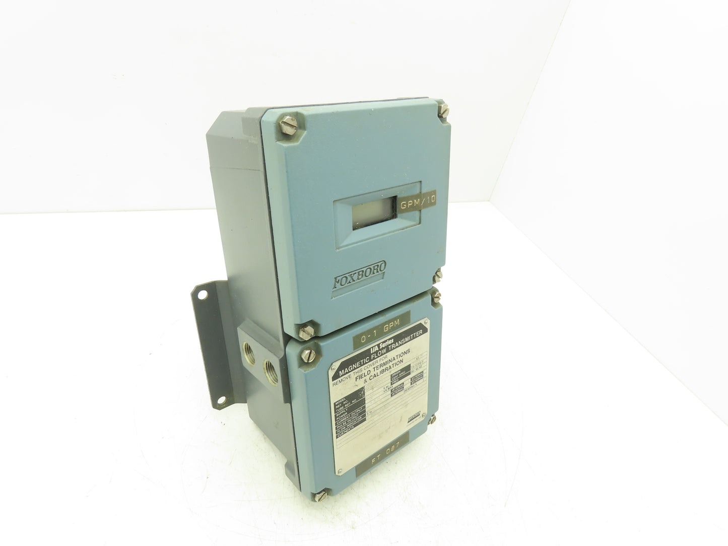Foxboro IMT10-SA10-G Magnetic Flow Transmitter 120VAC I/A Series