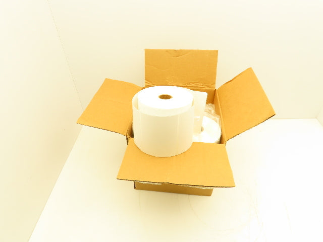 Barcodes 4X3DTPAPER-1 Direct Thermal Labels 4x3" Shipping Stickers 6 Roll 5160ct