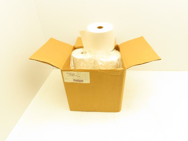 Barcodes 4X3DTPAPER-1 Direct Thermal Labels 4x3" Shipping Stickers 6 Roll 5160ct