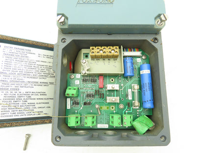 Foxboro IMT10-SA10-G Magnetic Flow Transmitter 120VAC I/A Series