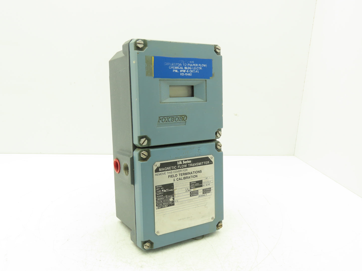 Foxboro IMT10-SA10-G Magnetic Flow Transmitter 120VAC I/A Series