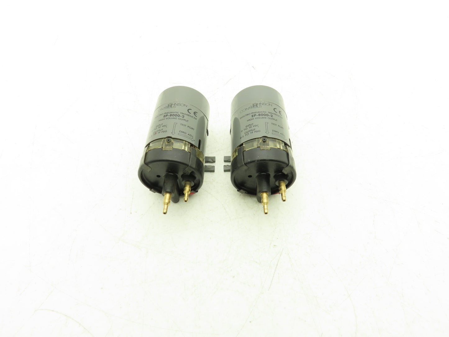 Johnson Controls EP-8000-2 Electro-Pneumatic Transducer 0-10vdc Input Lot of 2
