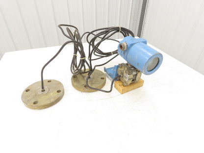 Rosemount 11A15A12 Differential Pressure Transmitter W/Two Sensors 3" Flange