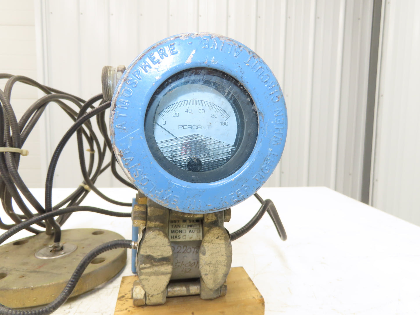 Rosemount 11A15A12 Differential Pressure Transmitter W/Two Sensors 3" Flange