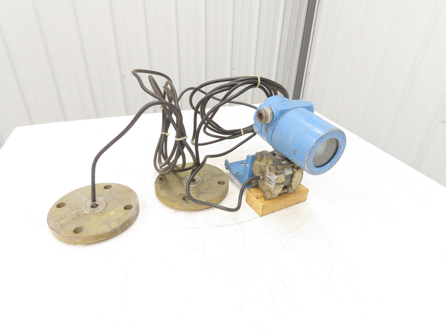 Rosemount 11A15A12 Differential Pressure Transmitter W/Two Sensors 3" Flange