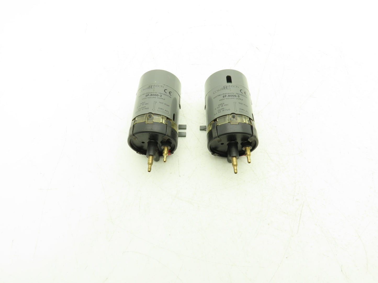 Johnson Controls EP-8000-2 Electro-Pneumatic Transducer 0-10vdc Input Lot of 2