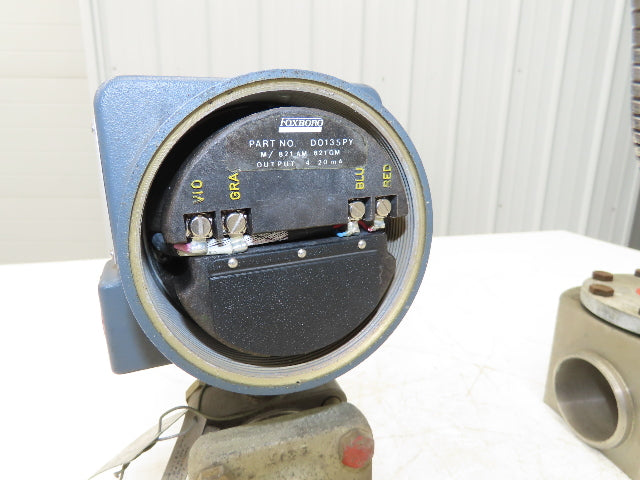 Foxboro D0135SS Pressure Transmitter With 2.5" AMETEK Type RM Head