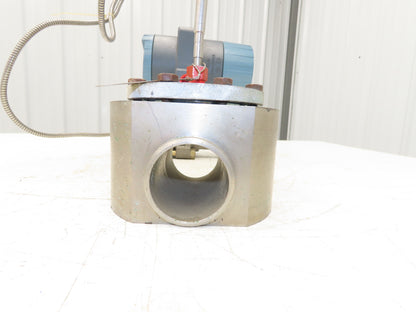Foxboro D0135SS Pressure Transmitter With 2.5" AMETEK Type RM Head