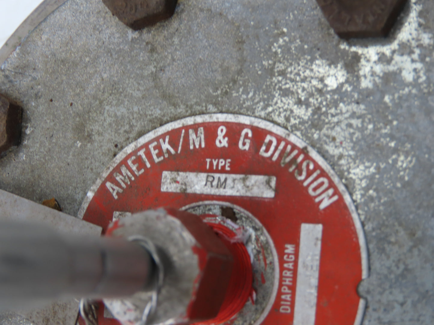 Foxboro D0135SS Pressure Transmitter With 2.5" AMETEK Type RM Head