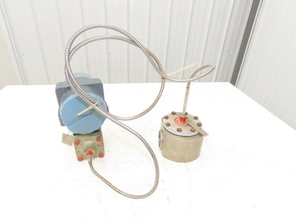 Foxboro D0135SS Pressure Transmitter With 2.5" AMETEK Type RM Head