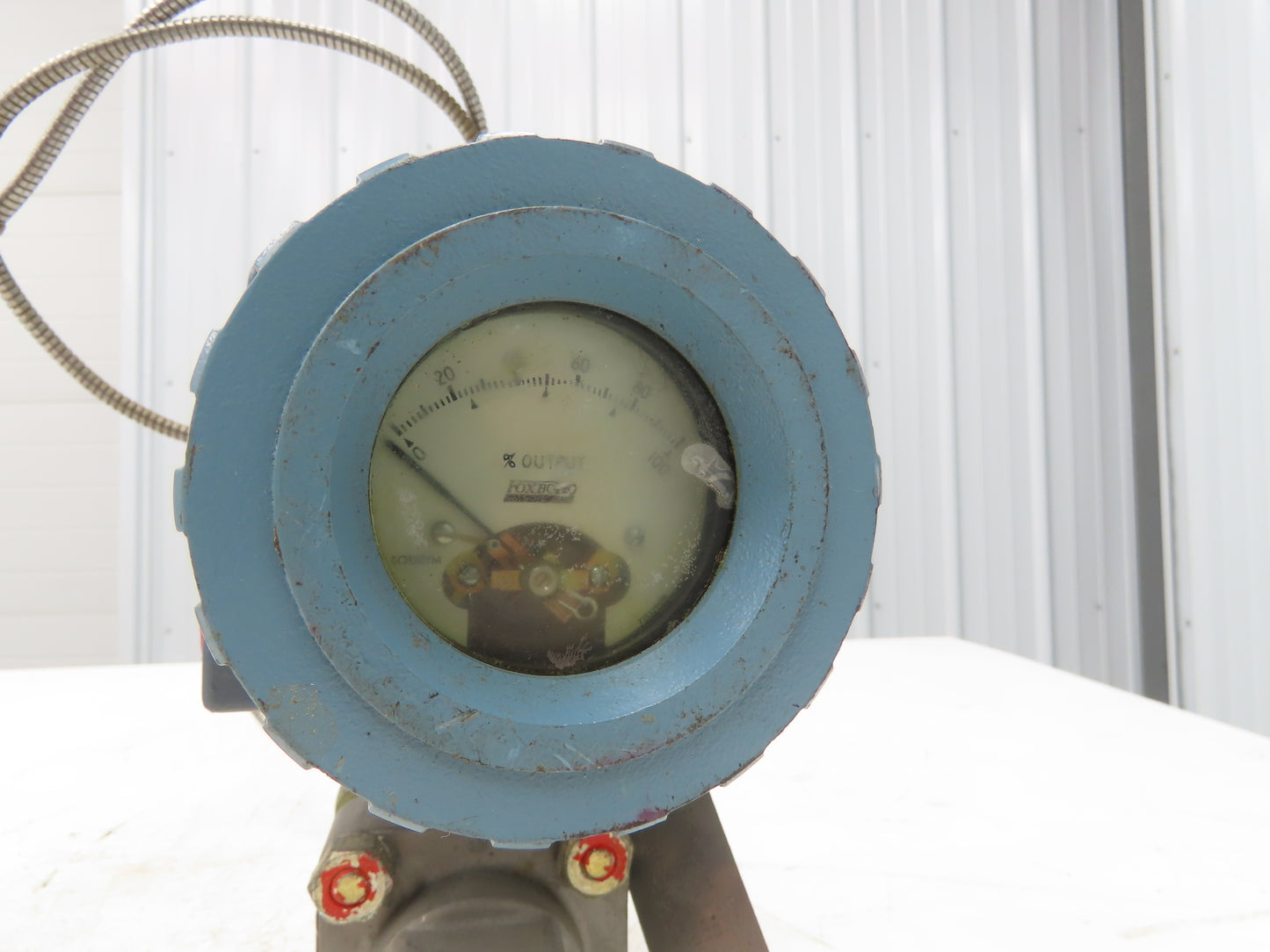 Foxboro D0135SS Pressure Transmitter With 2.5" AMETEK Type RM Head