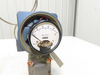 Foxboro D0135SS Pressure Transmitter With 2.5" AMETEK Type RM Head