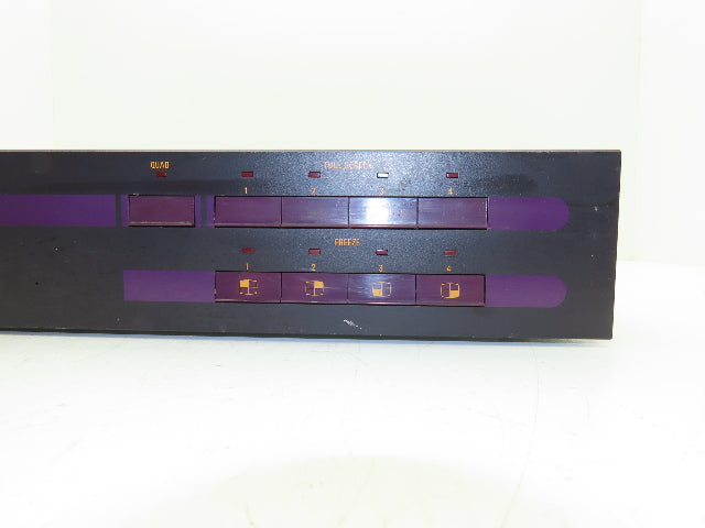 Burle Security Products TC8274 VidQuad 4-Channel Multiplexer 120V 60Hz