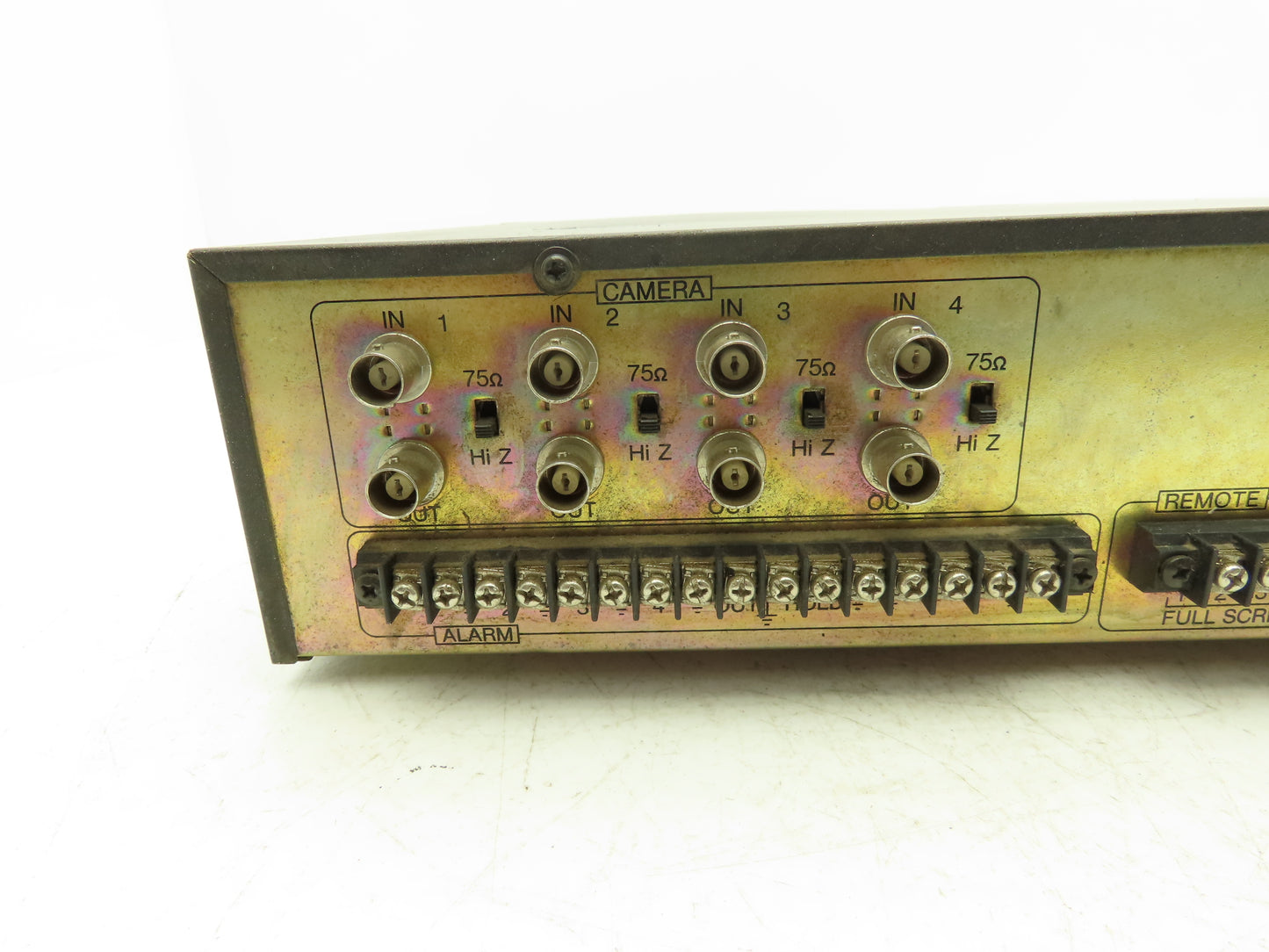 Burle Security Products TC8274 VidQuad 4-Channel Multiplexer 120V 60Hz