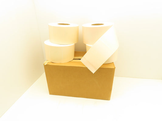 4X3PB3" Direct Thermal Labels 4x3" Barcode Shipping Stickers 4 Roll 8000ct