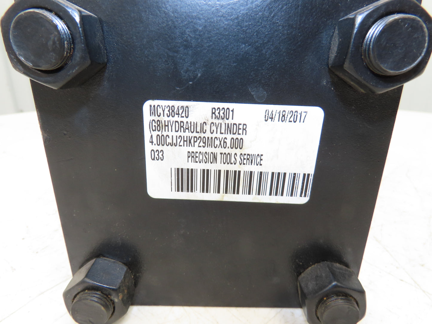 Parker 4.00 CJJ2HKP29MC Hydraulic Cylinder 4" Bore 6"Stroke 3000psi Flange Mount