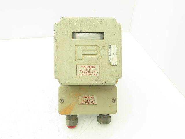 Fischer & Porter 1476CH11PM29KD11KAC1 Model 10D Magnetic Flow Meter 120VAC 1.5"